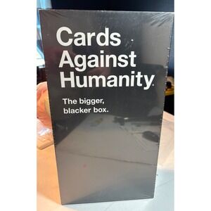 Cards Against Humanity The Bigger Blacker Box Black Storage Case New